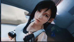 蒂法的烦恼之地：FF7角色激情演绎，解开她的湿身诱惑